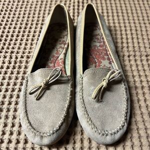 Lands End | Woman's Moccasin Shoes Slip on‎ 10M Indoor Outdoor
